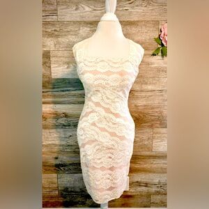 Nightway Lace Bodycon Dress